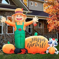 6ft Halloween Pumpkin Inflatable Yard Decoration