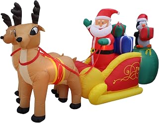 13 FT Christmas Santa Claus Inflatable Yard Decoration