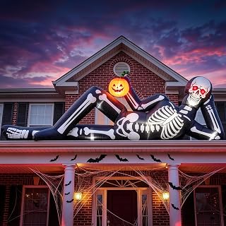 12FT Halloween Pumpkin Inflatable Yard Decoration