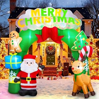 9.4 Ft Christmas Reindeer Inflatable Yard Decoration