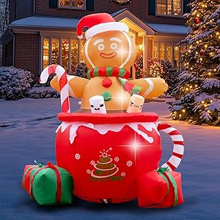 6ft Christmas Inflatable Yard Decoration