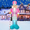 10FT Christmas Nutcracker Inflatable Yard Decoration