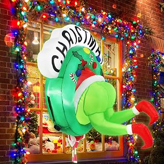 3.5FT Christmas Wreath Inflatable Yard Decoration