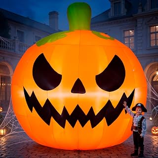 10FT Halloween Pumpkin Inflatable Yard Decoration