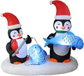 6 FT Christmas Penguin Inflatable Yard Decoration