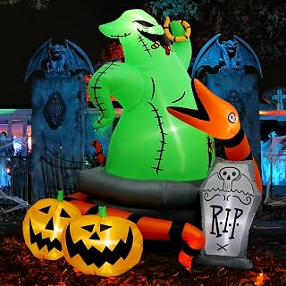6Ft Halloween Pumpkin Inflatable Yard Decoration