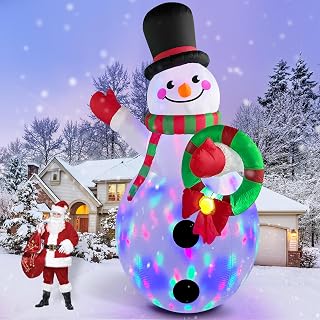 14FT Christmas Snowman Inflatable Yard Decoration