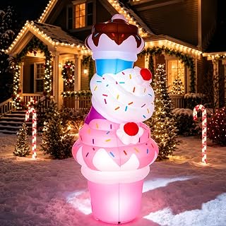 6 FT Christmas Inflatable Yard Decoration