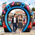 Holiday Archway Inflatable Yard Decoration