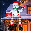16FT Christmas Snowman Inflatable Yard Decoration