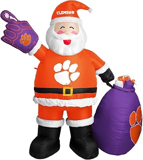 7ft Holiday Santa Claus Inflatable Yard Decoration