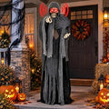 72Inch Halloween Skeleton Yard Decoration