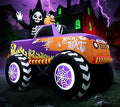 8FT Halloween Skeleton Inflatable Yard Decoration