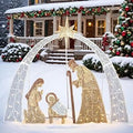 Christmas Nativity Scene Yard Decoration