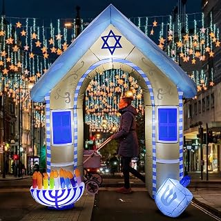 9FT Holiday Archway Inflatable Yard Decoration