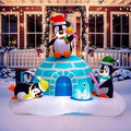Christmas Penguin Inflatable Yard Decoration