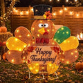 Fall Turkey Yard Decoration