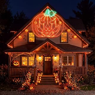 Halloween Pumpkin Yard Decoration