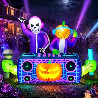 8FT Halloween Ghost Inflatable Yard Decoration