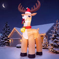10FT Christmas Reindeer Inflatable Yard Decoration