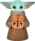 3.5 ft Holiday Pumpkin Inflatable Yard Decoration