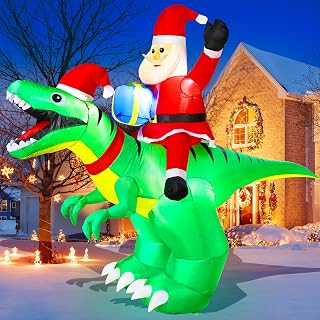 Christmas Santa Claus Inflatable Yard Decoration