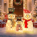 30 inch Christmas Snowman Family Yard Decoration