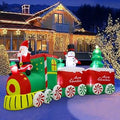 11 FT Christmas Santa Claus Inflatable Yard Decoration