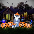 8FT Halloween Ghost Inflatable Yard Decoration