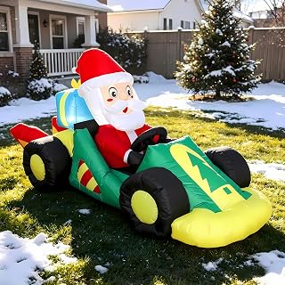 8 FT Christmas Santa Claus Inflatable Yard Decoration