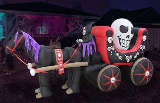 12 FT Halloween Ghost Inflatable Yard Decoration