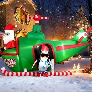 8ft Christmas Santa Claus Inflatable Yard Decoration