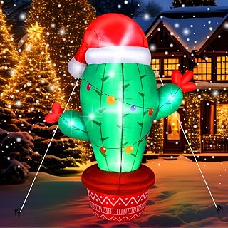 5 ft Christmas Santa Claus Inflatable Yard Decoration
