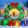 10FT Christmas Gift Box Inflatable Yard Decoration