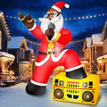 6FT Christmas Santa Claus Inflatable Yard Decoration