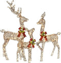 Christmas Reindeer Family Yard Decoration 3 Piece