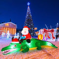 6ft Christmas Santa Claus Inflatable Yard Decoration