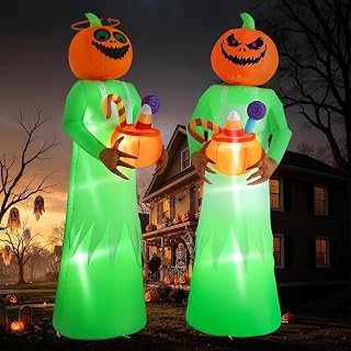 10FT Halloween Pumpkin Inflatable Yard Decoration