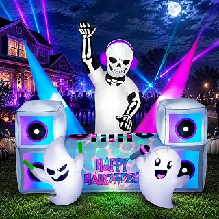 7FT Halloween Ghost Inflatable Yard Decoration