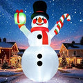 12FT Christmas Snowman Inflatable Yard Decoration