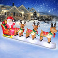 12 FT Christmas Reindeer Inflatable Yard Decoration