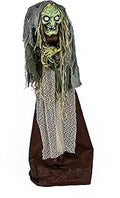 59 Inches Halloween Witch Yard Decoration