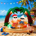 7 Ft Christmas Santa Claus Inflatable Yard Decoration