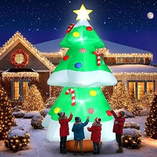 10 FT Christmas Christmas Tree Inflatable Yard Decoration