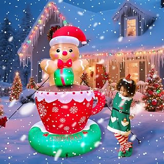 8 FT Christmas Inflatable Yard Decoration
