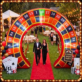 12ft Holiday Archway Inflatable Yard Decoration