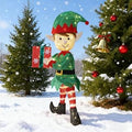Christmas Elf Yard Decoration
