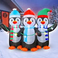 6 FT Christmas Penguin Inflatable Yard Decoration