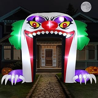 10 FT Halloween Archway Inflatable Yard Decoration