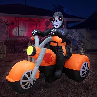 6 FT Halloween Ghost Inflatable Yard Decoration